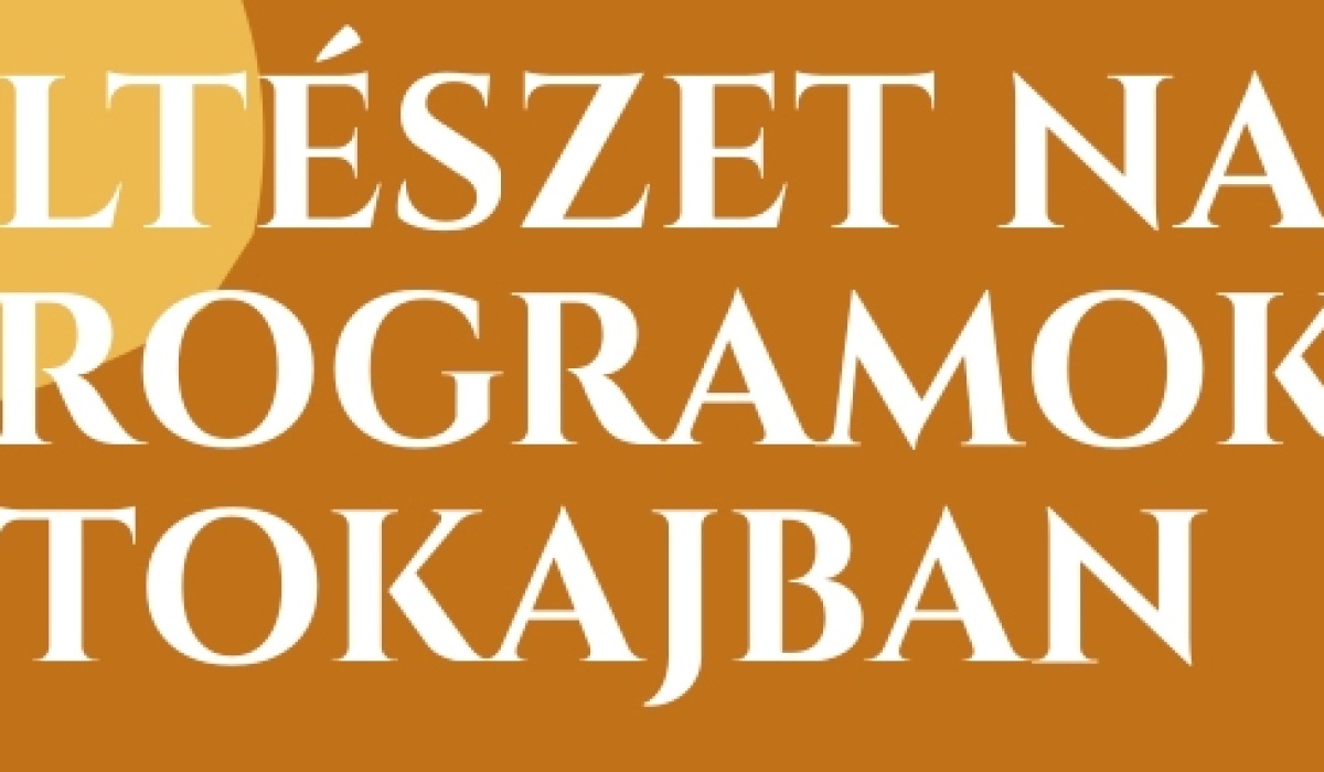 Költészet napi programok Tokajban